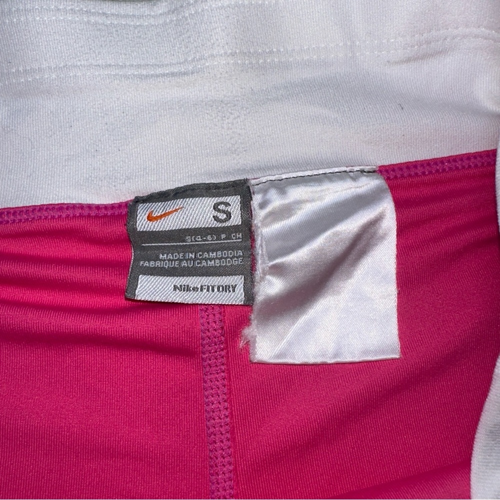 Vintage Nike Ombre Pink/White Skort Size Small - Picture 8 of 8